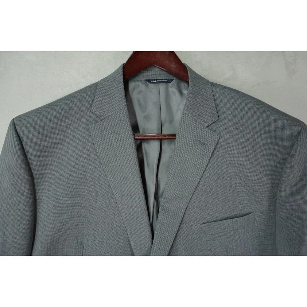 RRL Ralph Lauren Blazer Mens 50R Gray 100% Wool Suit Jacket Sport Coat Executive